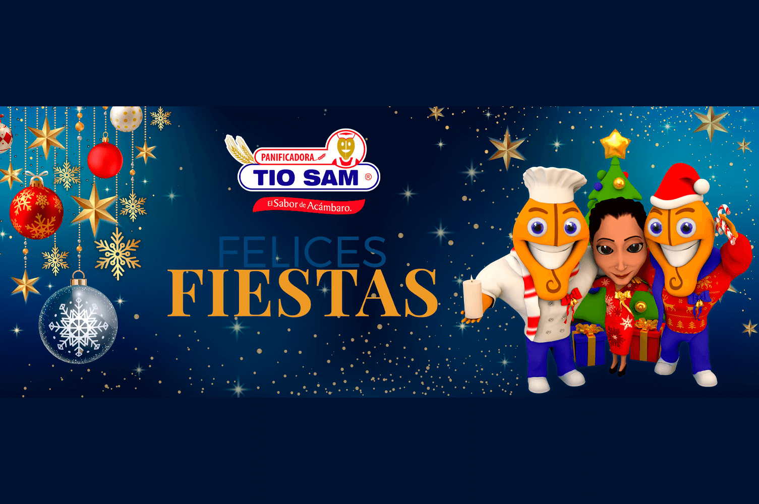 Felices fiestas decembrinas | Panificadora Tío Sam